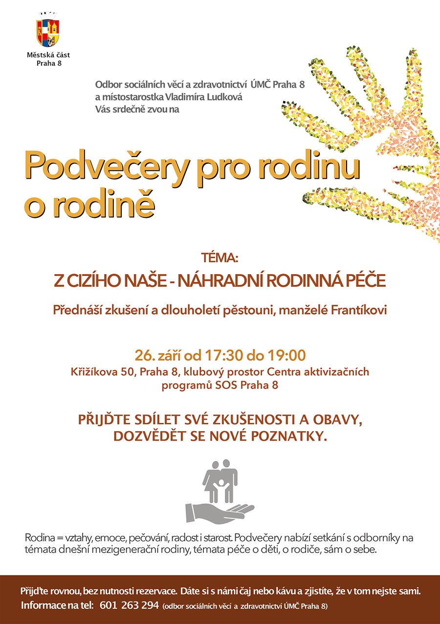 Podvečery pro rodinu - náhradní rodinná péče
