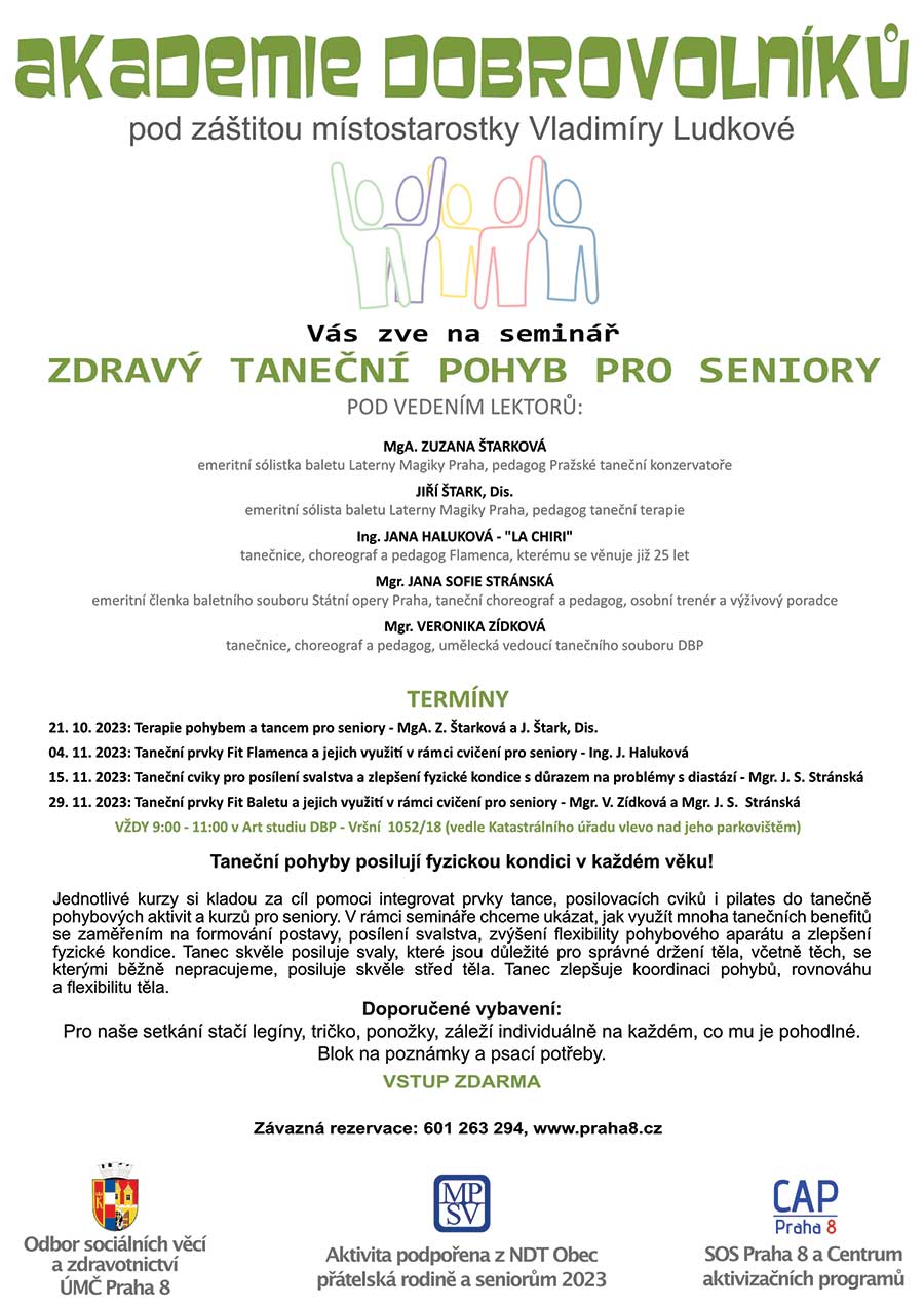 Akademie dobrovolníků - tanec