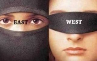 západ versus východ