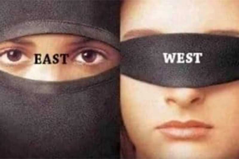 západ versus východ