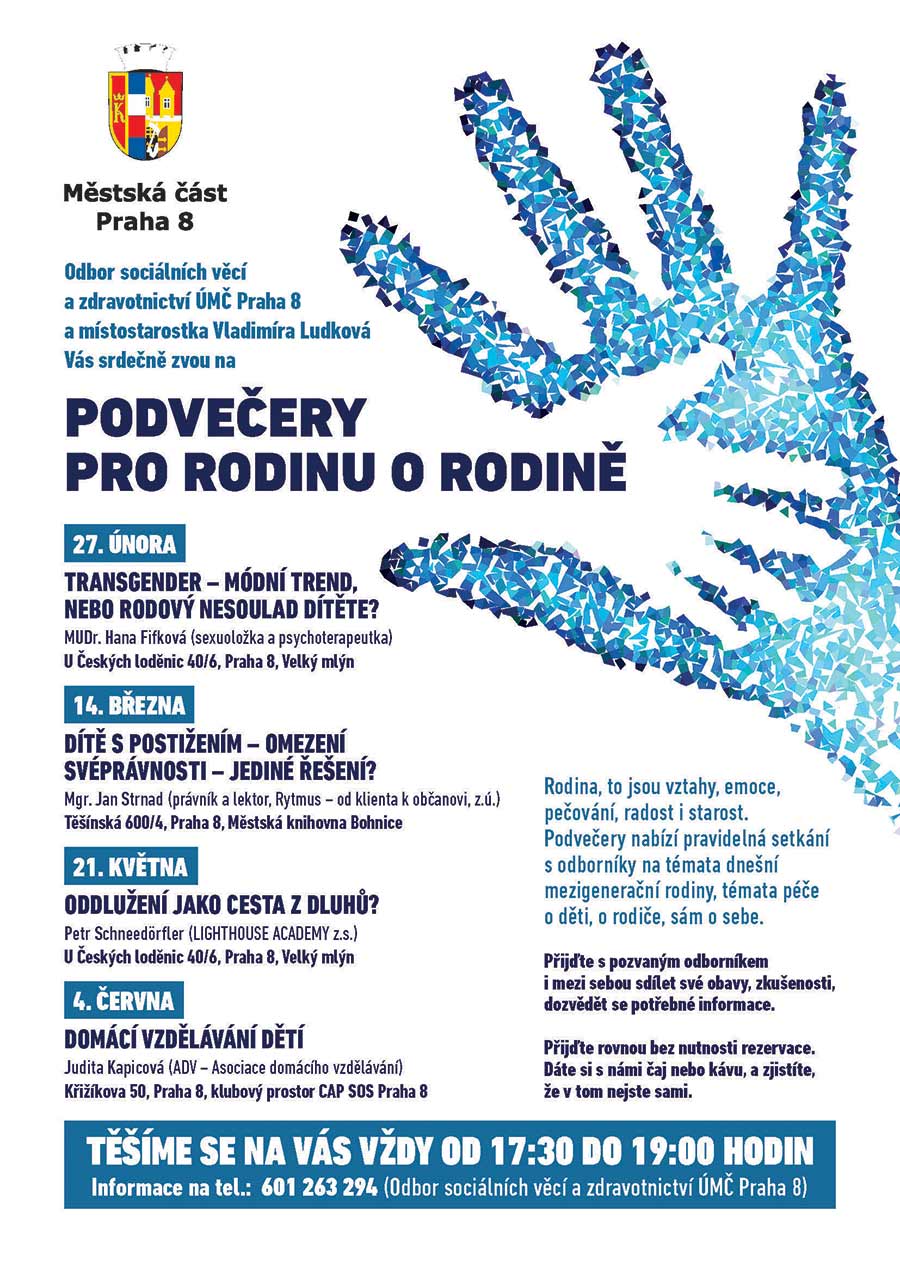 Podvečery pro rodinu o rodině - jaro 2024