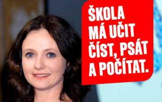 Škola má učit číst, psát a počítat