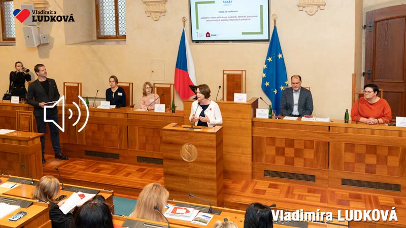 Konference Zajištění kvalitní péče doma: podmínky efektivní spolupráce pečovatelských služeb a neformálně pečujících - Vladimíra Ludková