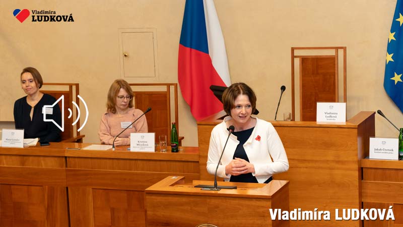 Konference Zajištění kvalitní péče doma: podmínky efektivní spolupráce pečovatelských služeb a neformálně pečujících - Vladimíra Ludková