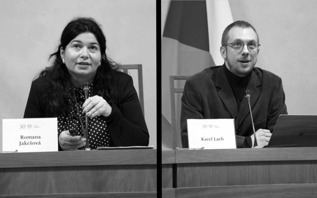 Mgr. Romana Jakešová a Mgr. Karel Lach na konferenci o veřejném opatrovnictví na